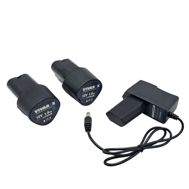 دریل پیچ گوشتی شارژی صنعتی 10 میلی متری 12 ولت ویوارکس مدل VR1215V_ 2B کد 16 102305387